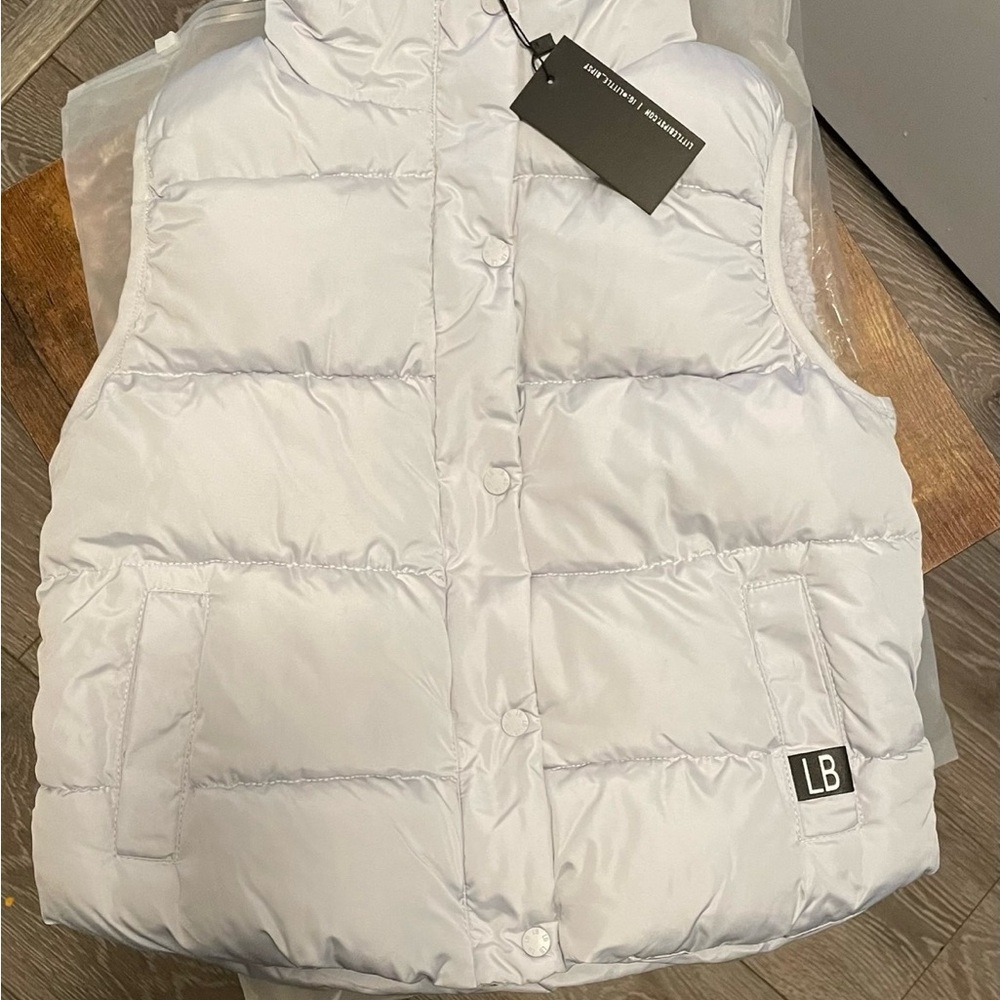 LB Grey Puffer Vest